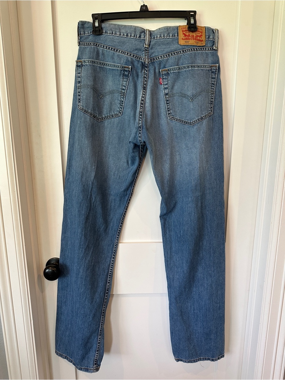 Levi's 505 Straight Leg Men's Jeans - Medium Blue Denim
